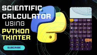 Create scientific calculator using python GUI Tkinter