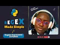 Python for Beginners Regex Made Simple Regular Expressions in Python Richel Attafuah