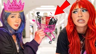 BIRTHDAY SHOPPING SPREE USING ONLY MINI BASKET!
