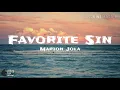 Marion Jola - Favorite Sin (Lyrics)