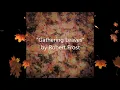 Gathering Leaves by Robert Frost