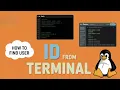 How Can I Find My User ID UID from Terminal GUIDE