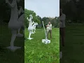 Orbiter Super Bowl with Giant Dancing Sculptures - Swing