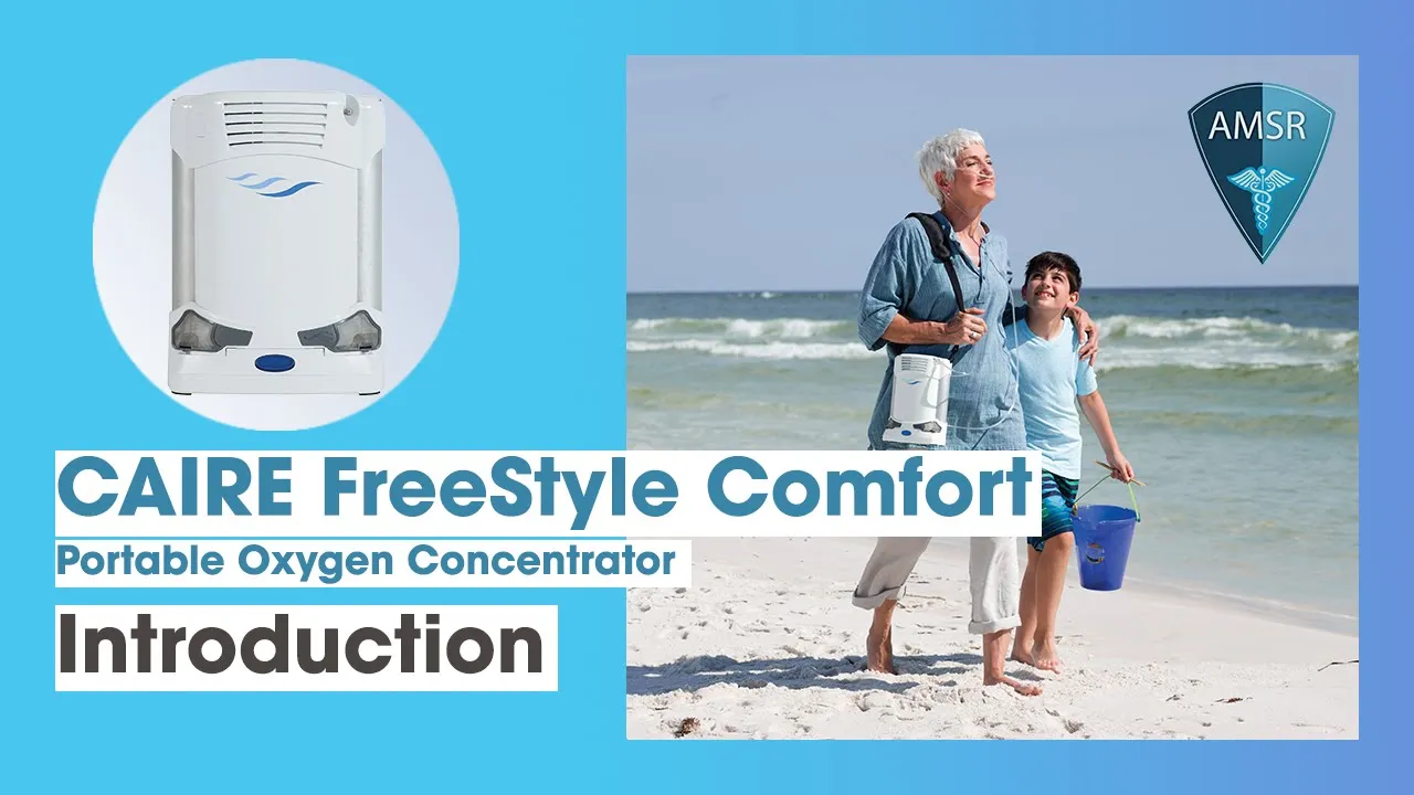 Caire Freestyle Portable oxygen concentrators ( upto 1 Liter/min) AS200-101