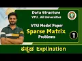 sparse matrix vtu model paper Data Structures Algorithm VTU All universities