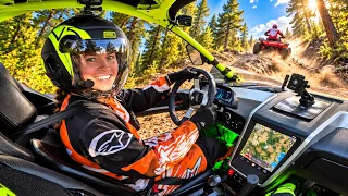 Teaching Mom to Ride a Buggy in the Mountains!