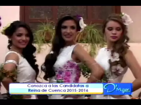 Conozca a las candidatas a Reina de Cuenca 2015 - 2016