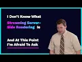 Streaming Server-Side Rendering Explained Briefly