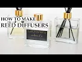 How to Make Reed Diffusers