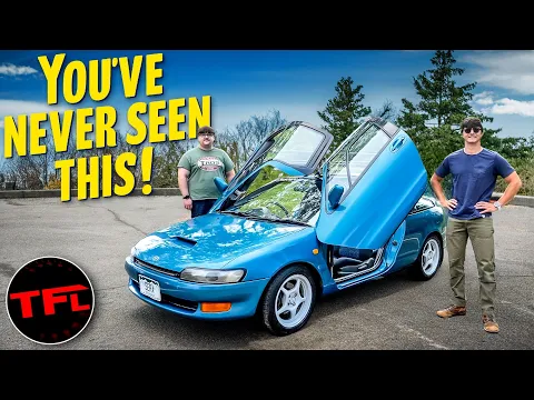 Download MP3 The Toyota Sera Is the COOLEST Funky Little Car You've Never Heard Of!