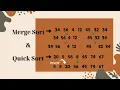 Sorting in DSA Part 2 Quick and Merge Sort