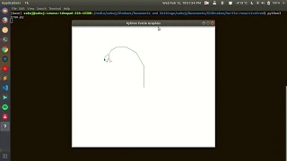 Recursive fractal tree using Python Turtle