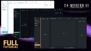 24 Modern Ui Python PySide6 Pyqt6 Desktop GUI app
