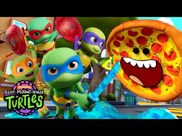 TEENY MUTANT NINJA TURTLES | Episode 1: Pizza Monster   | Full Episode