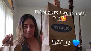Old Navy Mini Haul Try-On Size 12 Lipedema Talk Summer Finds