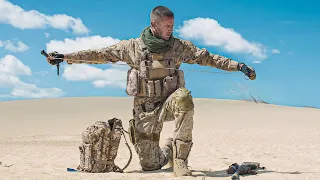 sniper steps on a mine and cant move for 2 days while being shot at by the enemy