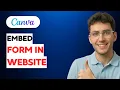 How to Embed a Form in a Canva Website 2026 Full Guide