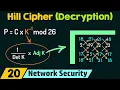 Hill Cipher Decryption
