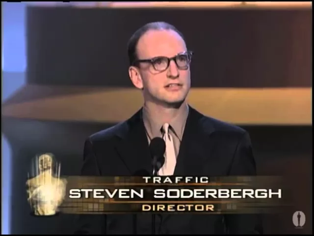 Steven Soderbergh ‪winning the Oscar® for Directing