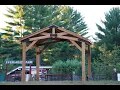 Our Family Builds an Awesome Cedar Gazebo from Backyard Discovery