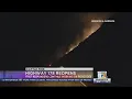 Fire erupts along Highway 178