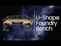 U-Shape Foundry Bench 2025 - The Ultimate Command Center Standing Desk