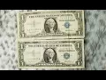 1957 One dollar silver certificate