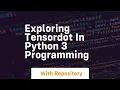 exploring tensordot in python 3 programming