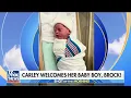 Carley Shimkus s first baby