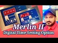 Merlin ll time program setting option by 23