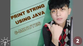 JAVA How to print String