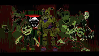 Retro FNaF 3 3D Model Showcase