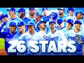 I Brought 26 MLB SUPERSTARS to ONE Team