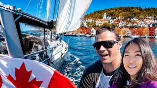 What It’s Like Arriving in Bergen by Sailboat for the First Time – Ep 278