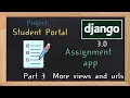Django Student Portal - assignment app part 3 19
