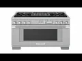 Thermador Range Model VCIN48GWS Error Codes