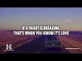 Kygo, Carter Faith - That's When You Know (Lyrics)