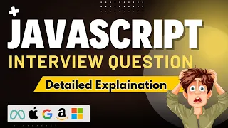 JavaScript Interview Question Primitive Non-Primitive Datatypes