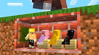 Hice una MINI ESCUELA SECRETA para Trollear a Mi Amiga en Minecraft