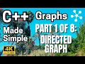 C Made Simple-Data Structures Algorithms-Part 7-Graphs Part 1 of 8 -Directed Graphs