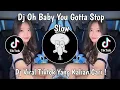 Download Lagu DJ OH BABY YOU GOTTA STOP SLOW | DJ BREAKFUNK 1245 ETHAM SLOW VIRAL TIKTOK TERBARU 2025 !