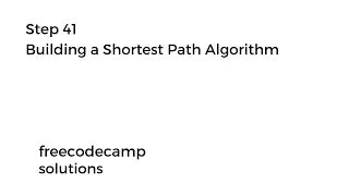 Algorithm Design Step 41