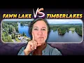 Fawn Lake vs Timberlakes - Which Community Near Shelton Washington Is Better