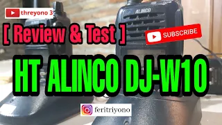 ht alinco dj w10 recomendasi untuk crew event sound system