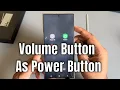 How to Convert Volume button to Power button android