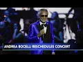 Andrea Bocelli reschedules Philadelphia show due to health issues
