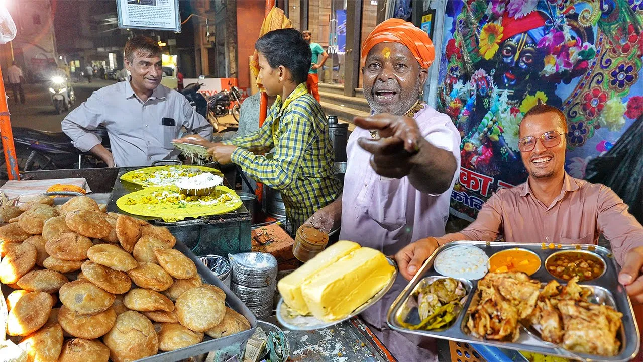160/- SHANDAR Indian Street Food   Chur Chur Naan, Pakka Baba ka DESI GHEE Cheela, Aloo Tikki Chaat