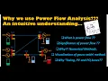 What is flow analysis Why Swing PV and PQ buses Why numerical methods are used