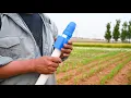 Granular fertilizer applicator