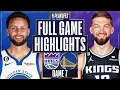 WARRIORS at KINGS FULL GAME 7 HIGHLIGHTS April 30 2023